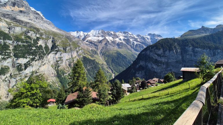 Gimmelwald - Švicarske Alpe